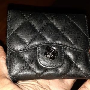 Lattice soft PU leather wallet